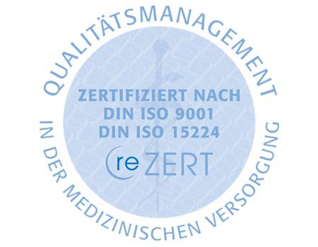 Unsere Praxis wurde erfolgreich nach DIN ISO zertifiziert